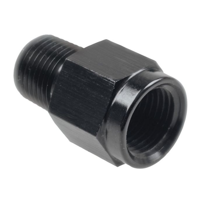 Raceworks BSPT Male to NPT Female Adapter - (1/8"BSPT to 1/8"NPT)