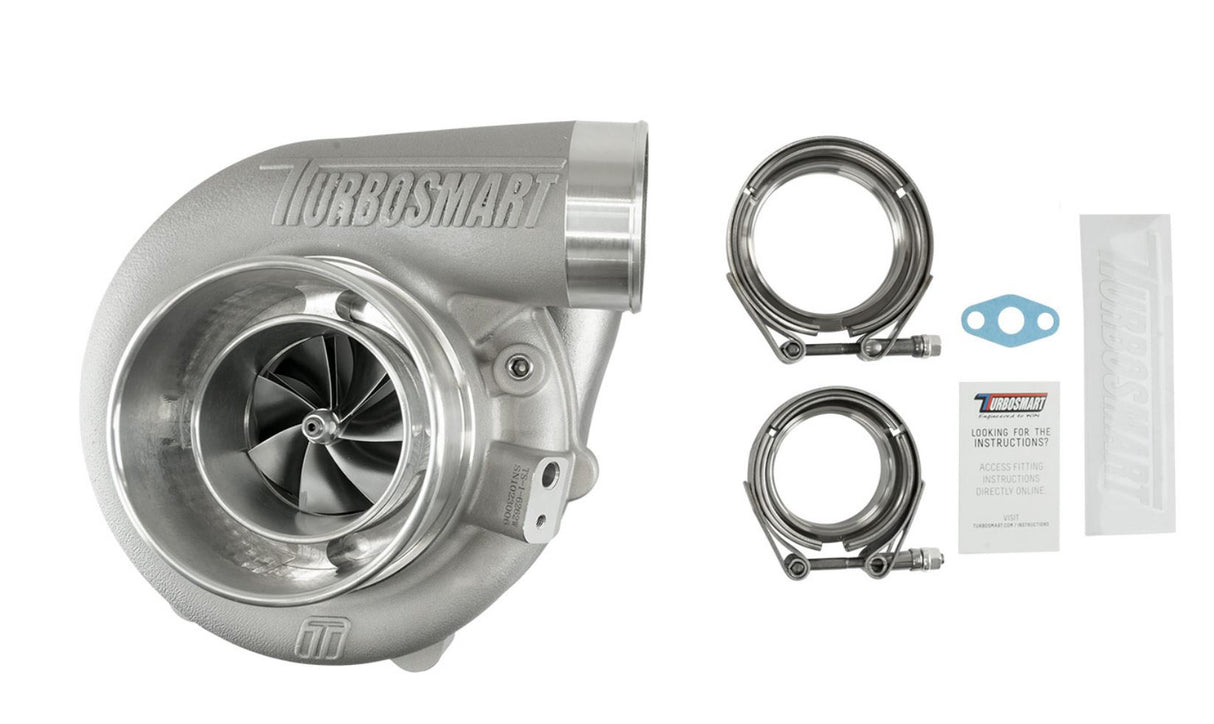 Turbosmart TS-1 Oil Cooled Turbocharger 6466 V-Band 0.82AR Externally Wastegated