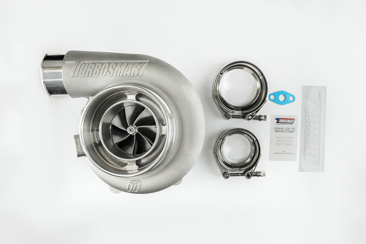 Turbosmart TS-1 Oil Cooled Turbocharger 6466 V-Band 0.82AR Externally Wastegated (Reverse Rotation)