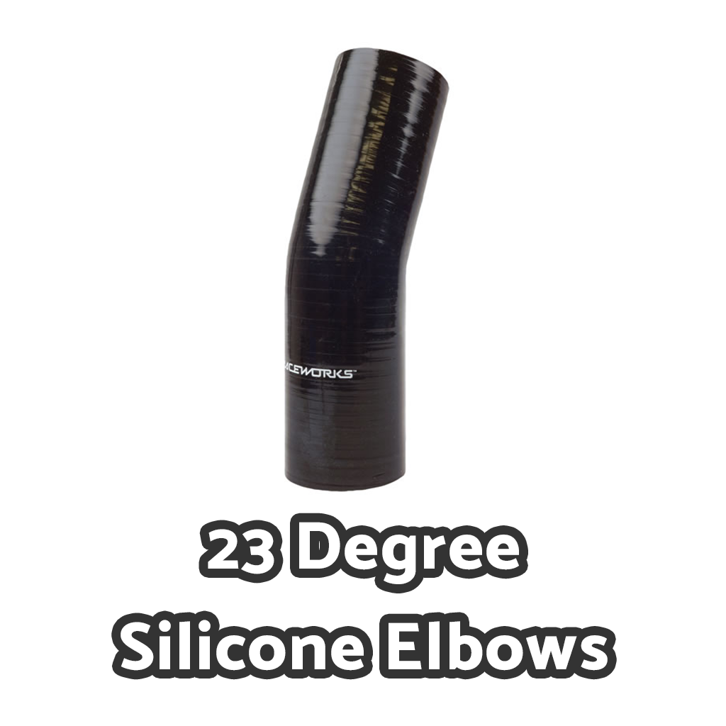 Raceworks Silicone 23 Degree Elbows