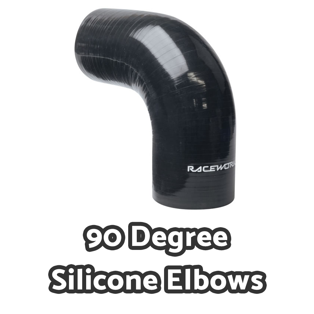 Raceworks Silicone 90 Degree Elbows