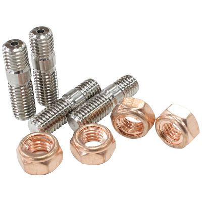 Aeroflow Turbo Stud & Nut Kit - M10x1.25mm