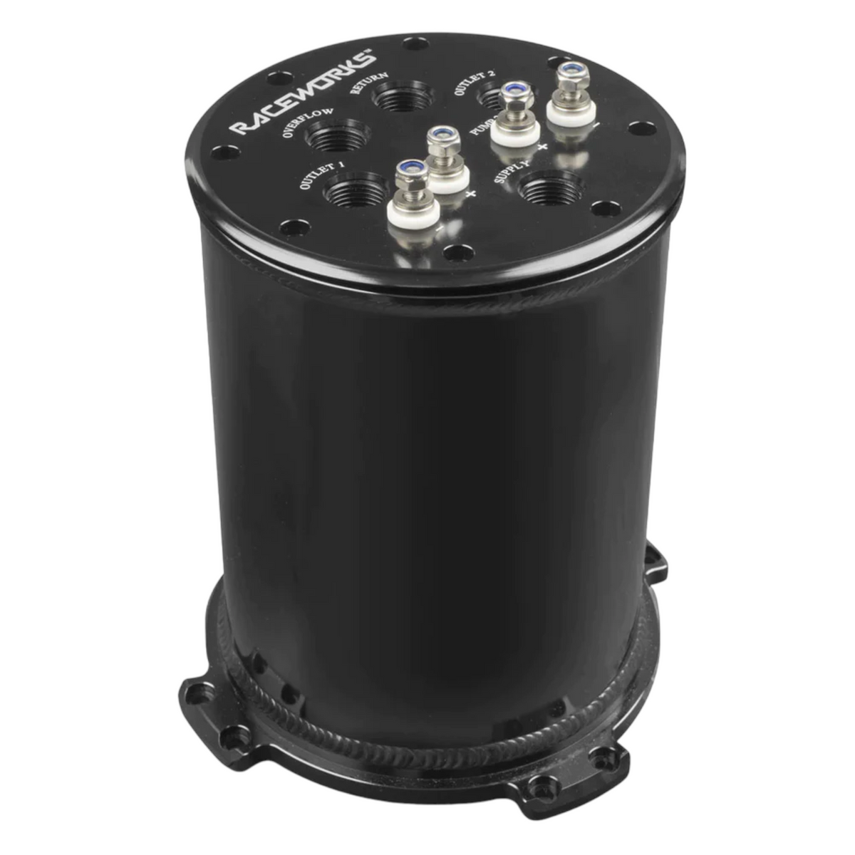 Raceworks Surge Tank suits Single/Twin 39-40mm Intank Pumps - (2.8L ...