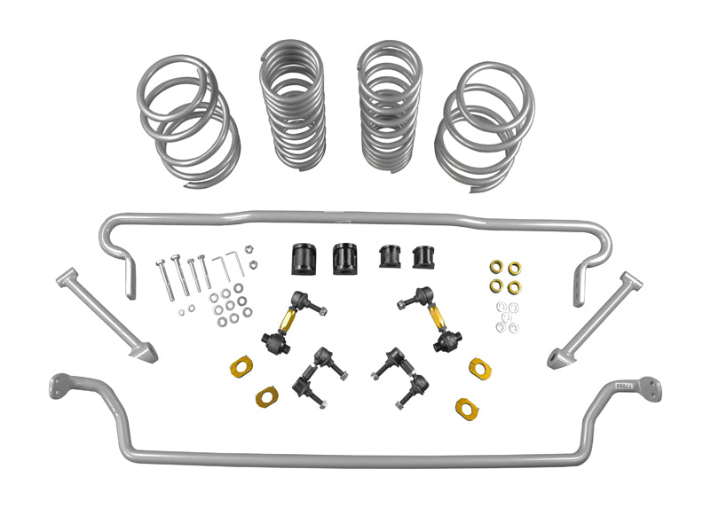 Whiteline Front and Rear Grip Series Kit to Suit Subaru Impreza WRX GV, GR