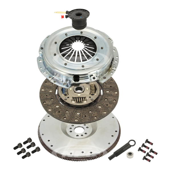 NPC FG/FGX Barra Turbo Super Heavy Duty Organic Clutch & Flywheel Package (Firm Pedal Feel)