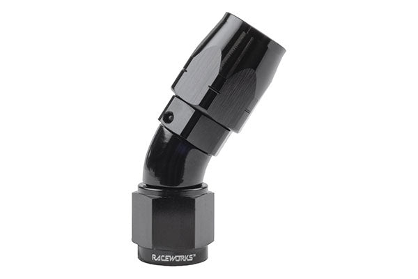 Raceworks 100/120/140 Series Cutter Style 30 Degree Fitting - (AN-4)