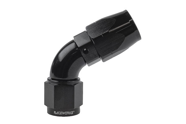 Raceworks 100/120/140 Series Cutter Style 60 Degree Fitting - (AN-4)