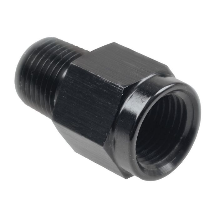 Raceworks BSPT Male to NPT Female Adapter - (1/8"BSPT to 1/8"NPT)