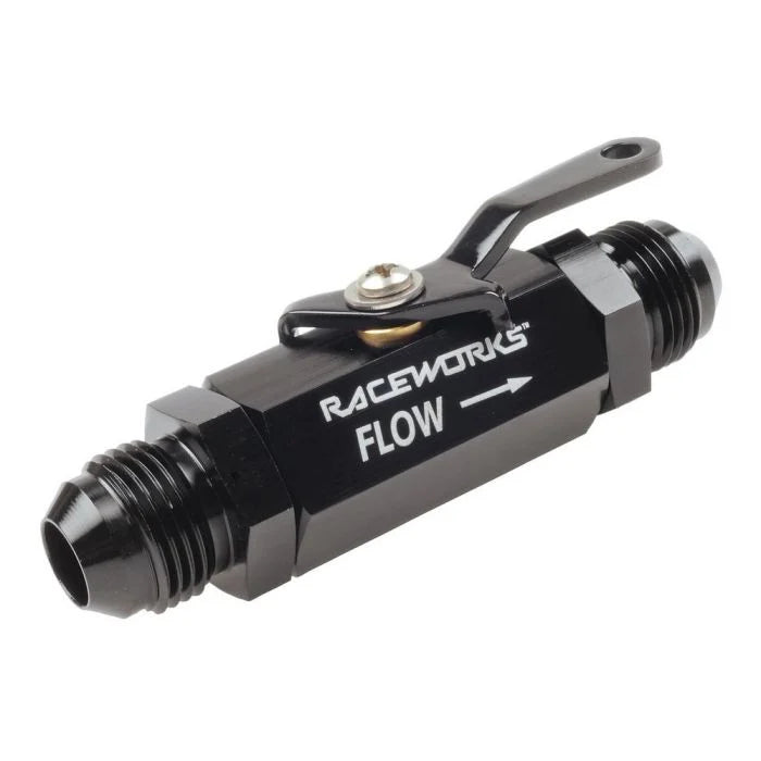 Raceworks AN Shut Off Valve - (AN-6)