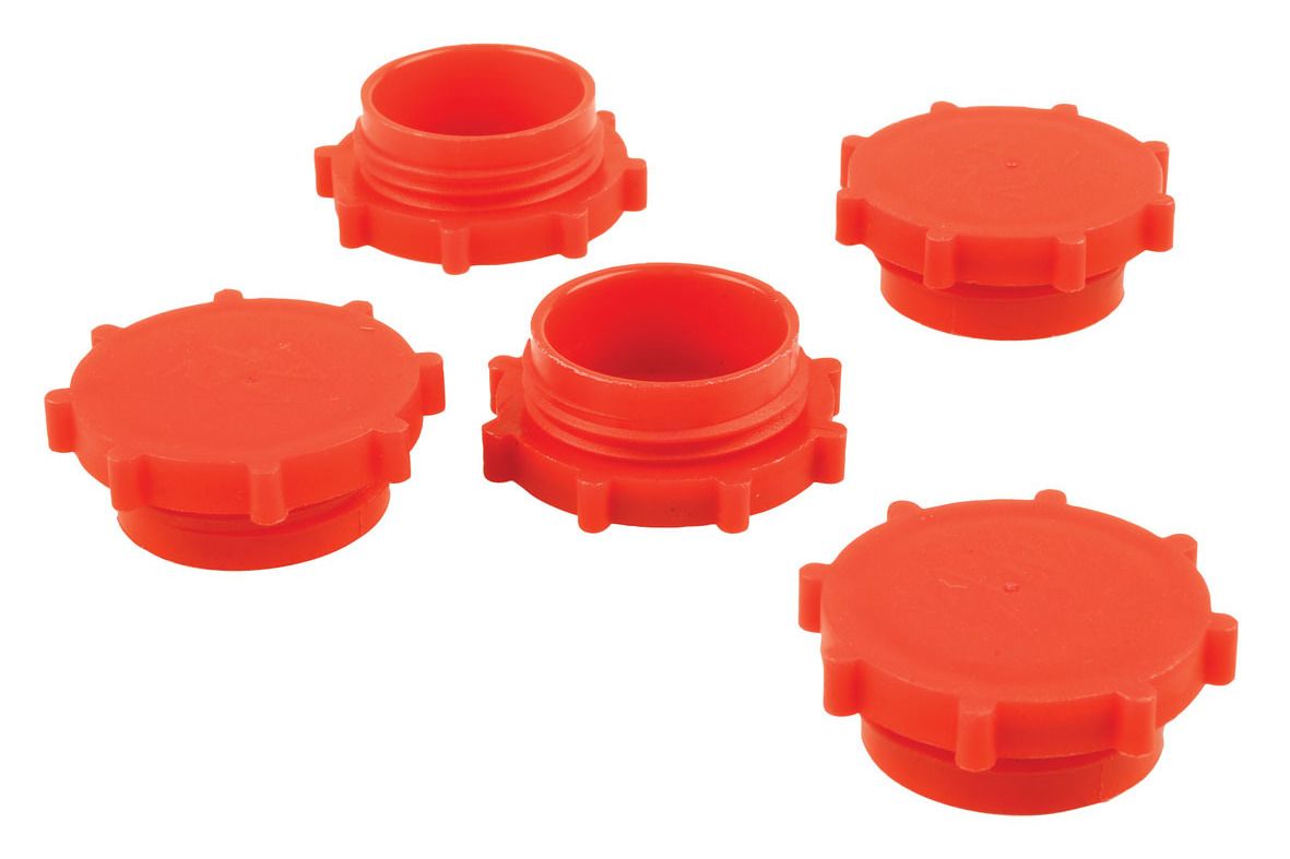 Raceworks Plastic AN Plug 5pk - (AN-4)