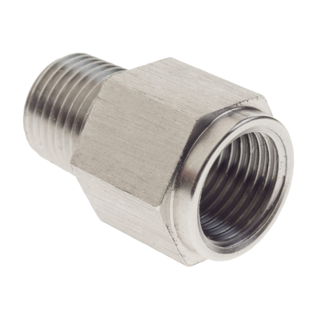 Raceworks Metric Female to NPT Male - (Bosch Sensors - M10x1.0 to 1/8NPT)