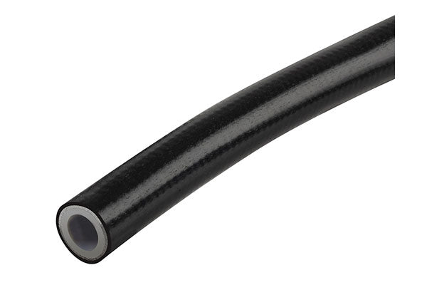 Raceworks 260 Series Black PVC Covered Stainless Braid over PTFE Hose - (AN-3)