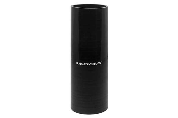 Raceworks Silicone Hose Straight Medium Length - (4.5")