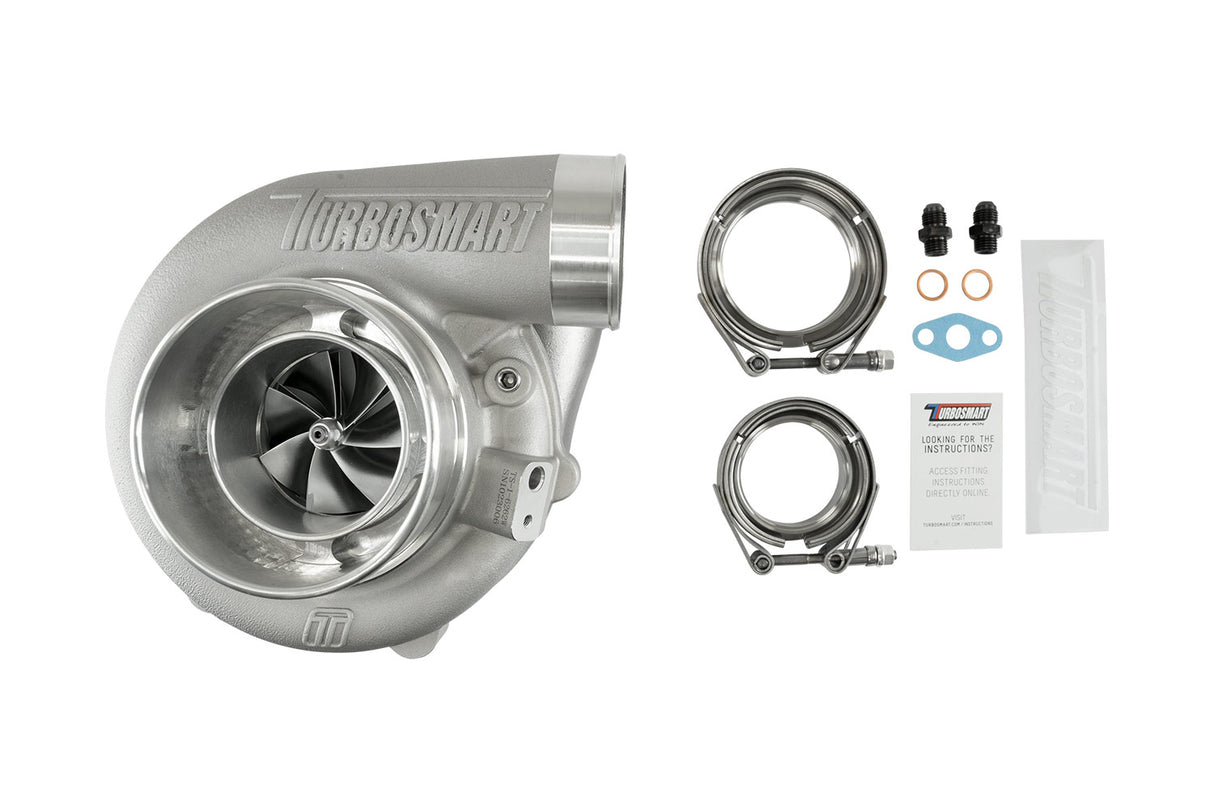 Turbosmart TS-2 Water Cooled Turbocharger 6466 V-Band 0.82AR Externally Wastegated