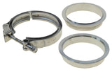 Raceworks Stainless Steel V-Band Flange & Clamp Kit - 3.5"