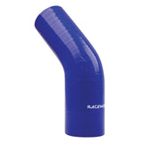 Raceworks Silicone Hose 45 Degree Elbow Reducer - (4" to 5")