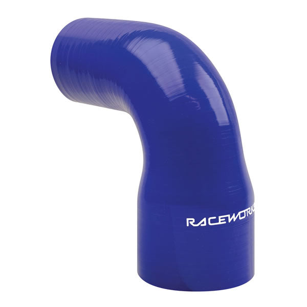 Raceworks Silicone Hose 90 Degree Elbow Reducer - (2" to 2.5")