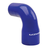 Raceworks Silicone Hose 90 Degree Elbow Reducer - (1.75" to 2")