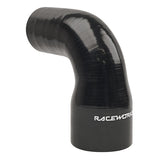 Raceworks Silicone Hose 90 Degree Elbow Reducer - (3.5" to 3.75")