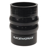 Raceworks Silicone Hose Straight Double Hump - (3.25")