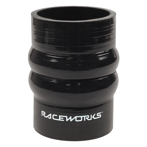 Raceworks Silicone Hose Straight Double Hump - (3.5")