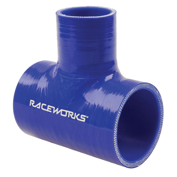 Raceworks Silicone Hose Tee - (2.25" with 1.50" Spout)