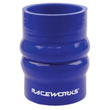 Raceworks Silicone Hose Straight Double Hump - (2")