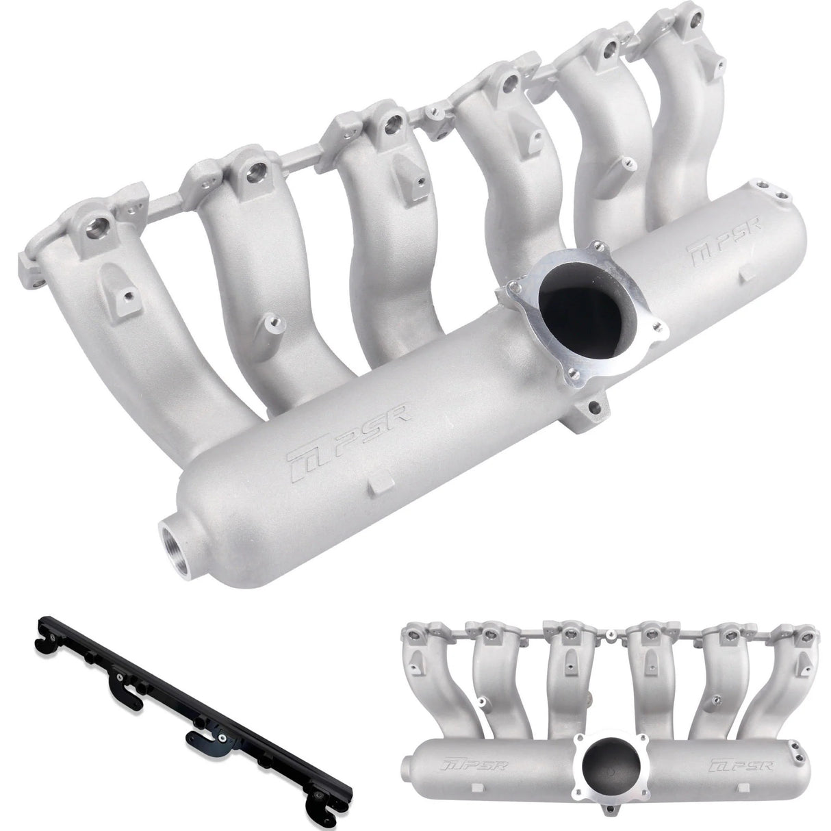 PSR FG Barra Turbo Intake Manifold With Billet Fuel Rail Kit